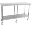 Simply Stainless SS03.0600 600mm w x 600mm d x 900mm h MOBILE WORK BENCH Simply Stainless SS03.0600 600mm w x 600mm d x 900mm h MOBILE WORK BENCH